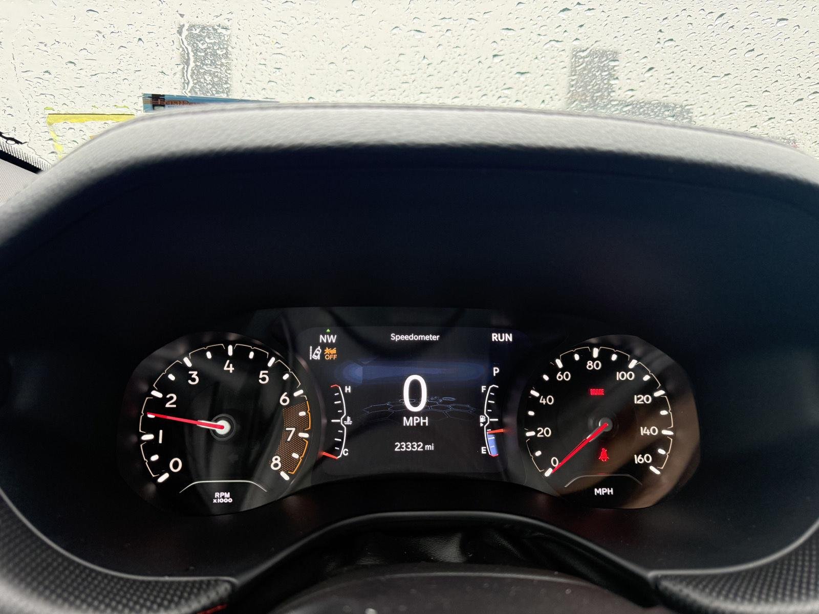 Used 2023 Diamond Black Crystal Pearlcoat Jeep Trailhawk image 14