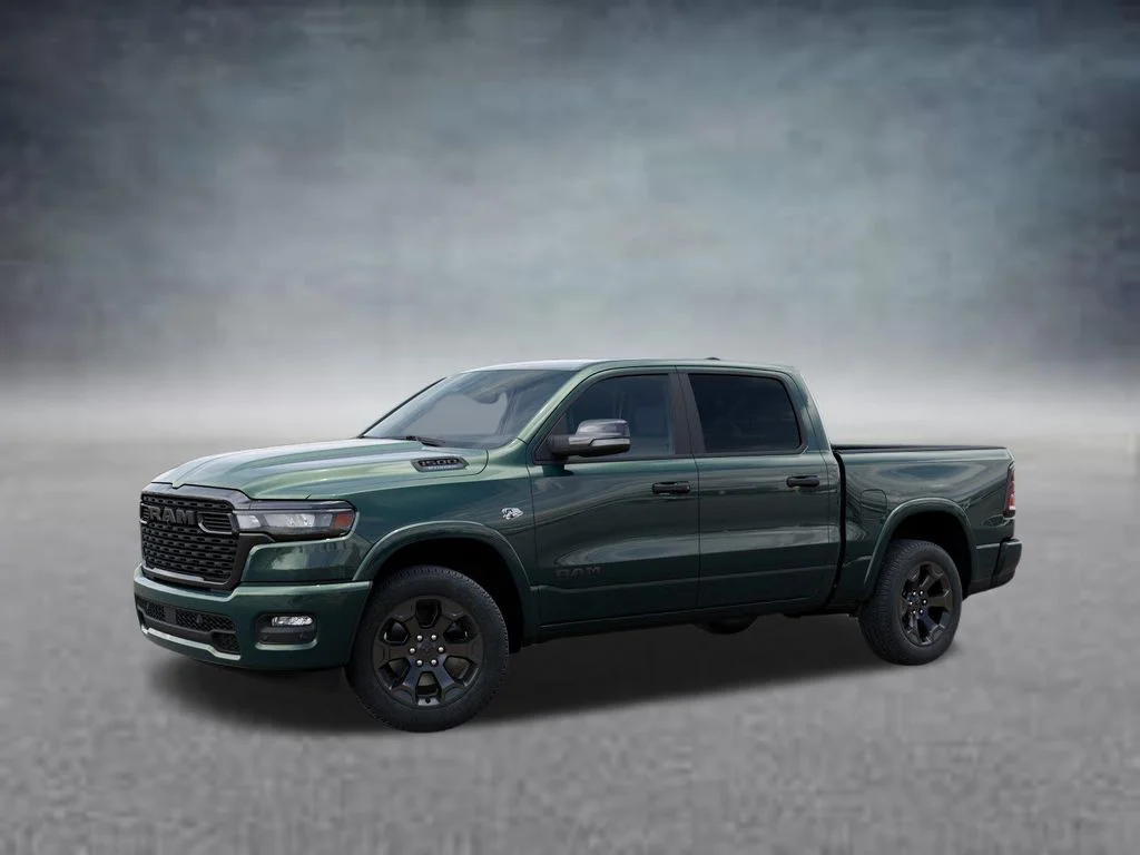 New 2026 Serrano-Green Metallic Exterior Paint RAM Big Horn/Lone Star image 2