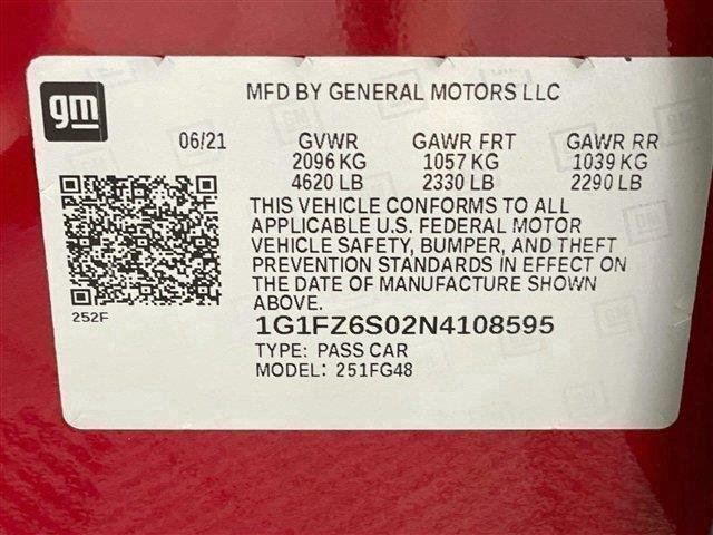 Used 2022 Cherry Red Tintcoat Chevrolet Premier image 33