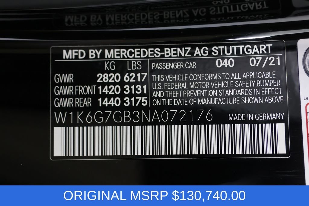 Used 2022 Black Mercedes-Benz S 580 image 30