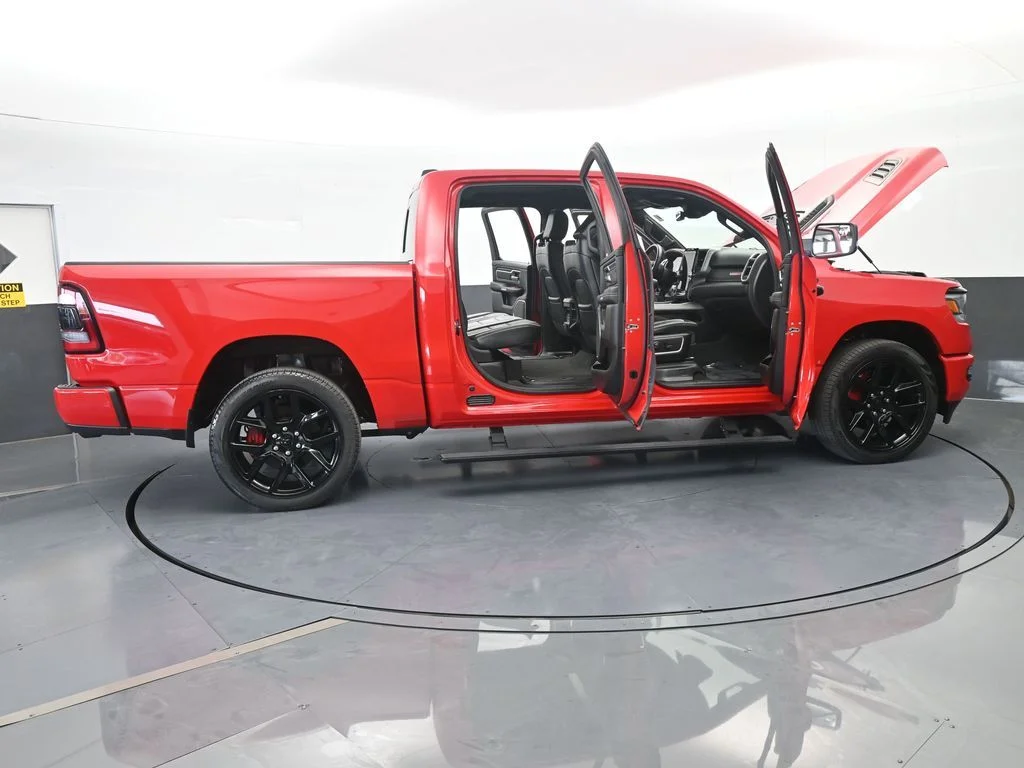 Used 2023 Flame Red Clearcoat Ram Laramie image 81