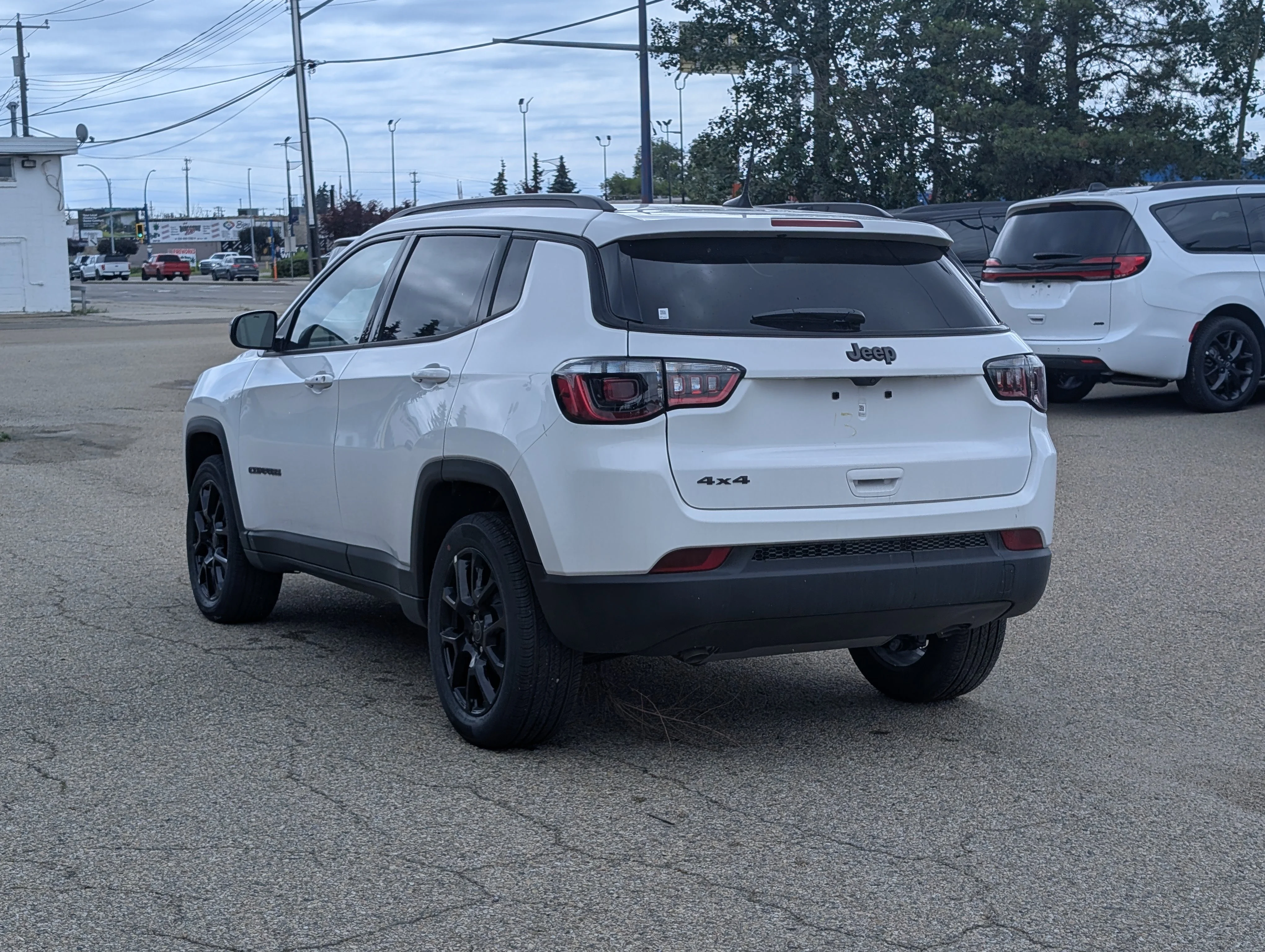 New 2026 Bright White Jeep North image 4
