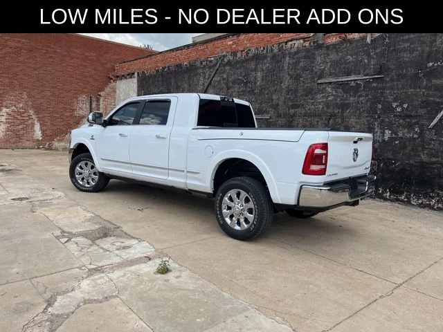 Used 2022 Bright White Clearcoat Ram Limited image 3