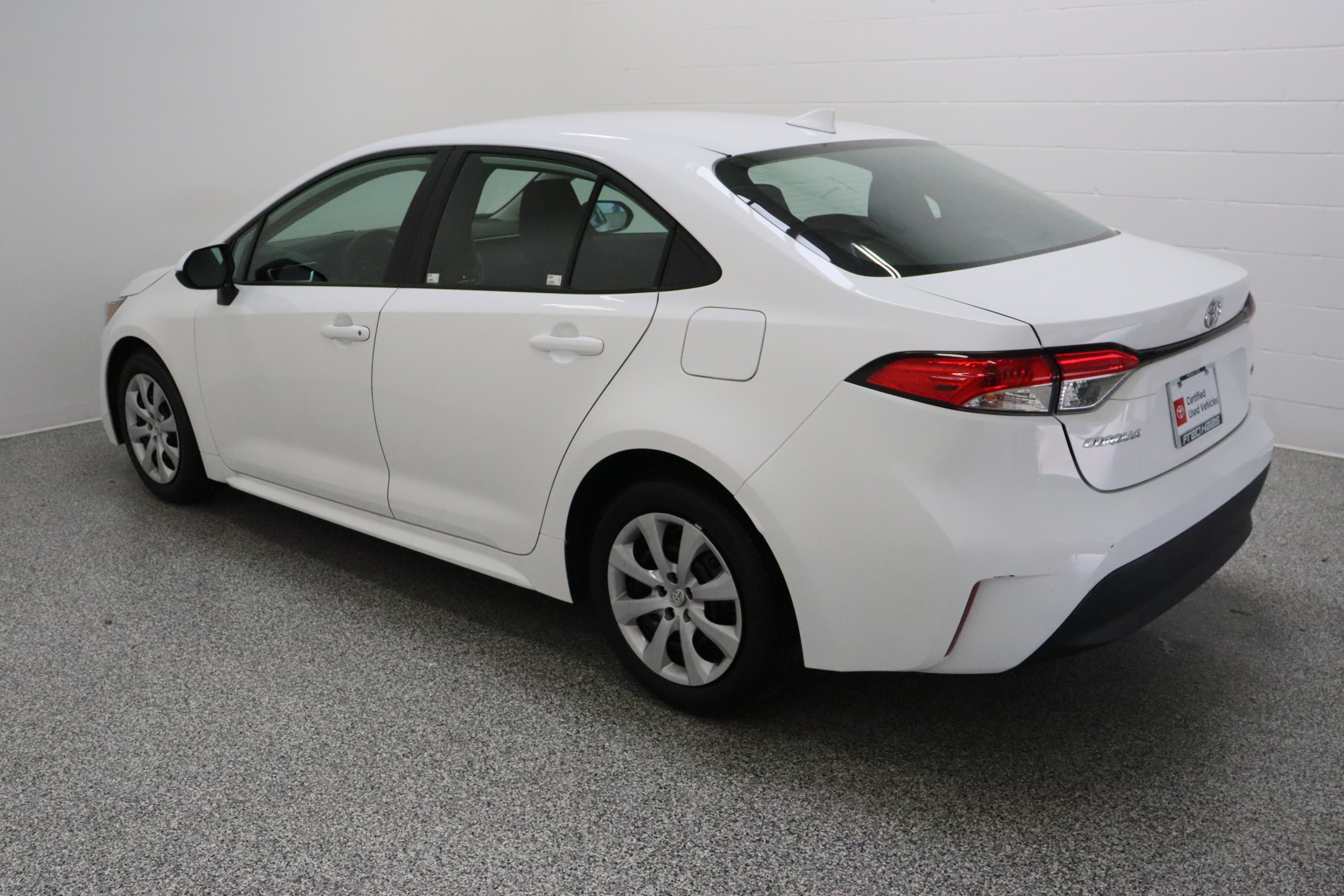 Certified Used 2025 White Toyota LE 2.0L image 9