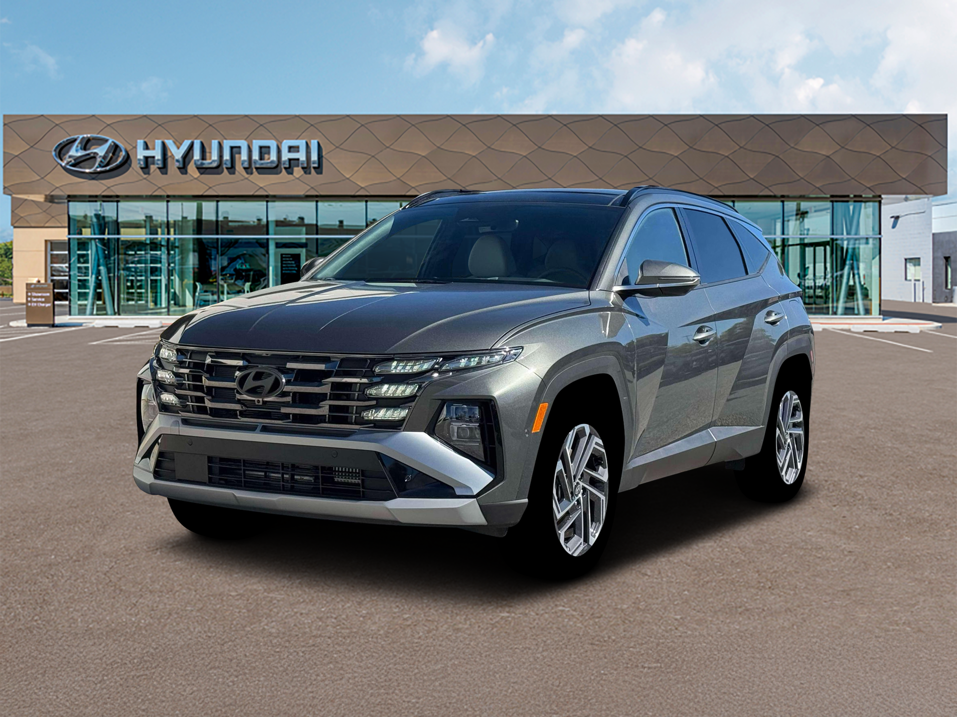 New 2026 Gray Hyundai Limited image 1