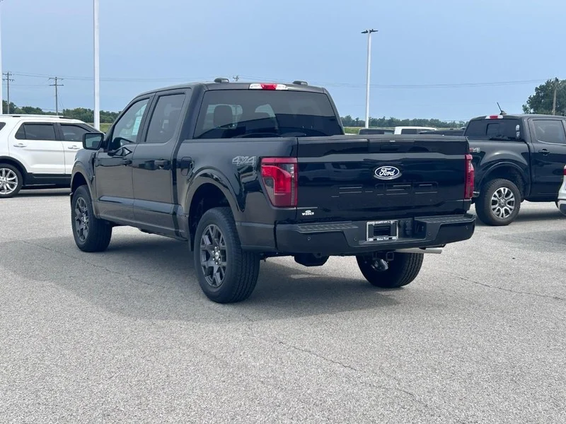 New 2026 Agate Black Metallic Ford STX 4WD SuperCrew 5.5