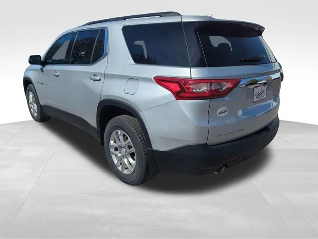 Used 2021 SILVER ICE METALLIC Chevrolet LT Leather image 3