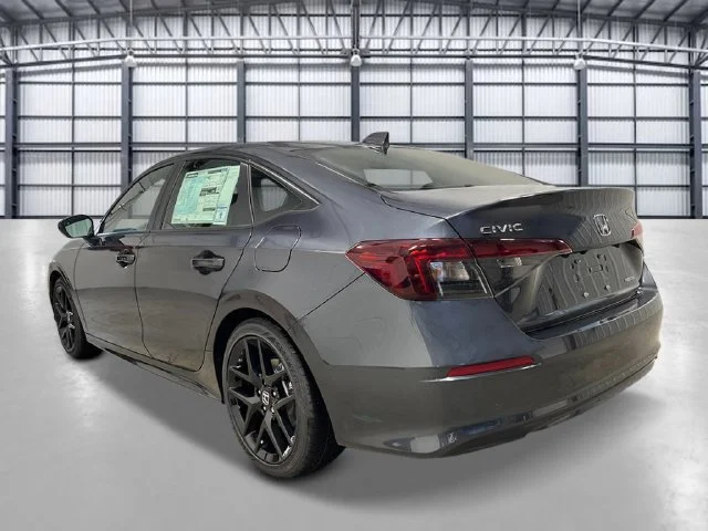 New 2026 Meteorite Gray Metallic Honda 2WD Sport Hybrid image 3
