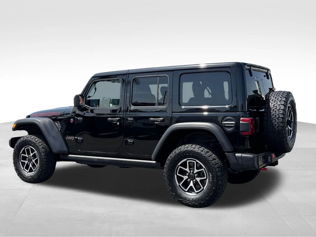 Certified Used 2025 Black Jeep Rubicon image 5
