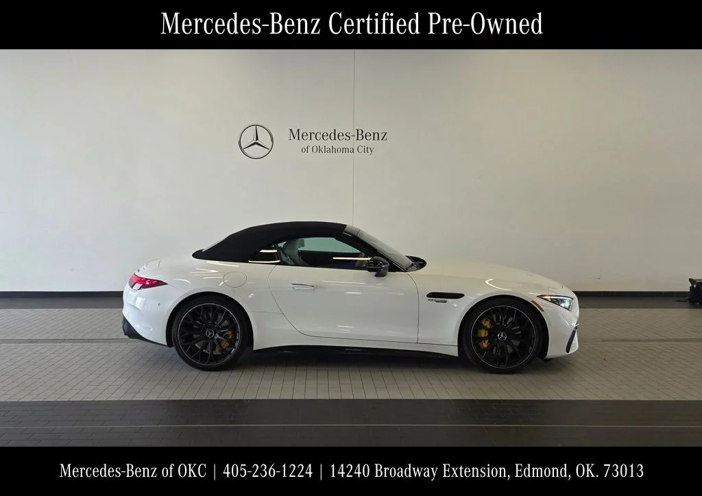Certified Used 2023 White Mercedes-Benz SL 55 AMG® image 6