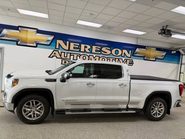 Used 2022 GMC Sierra 1500 Limited SLT with VIN 3GTU9DED2NG170406 for sale in Detroit Lakes, Minnesota