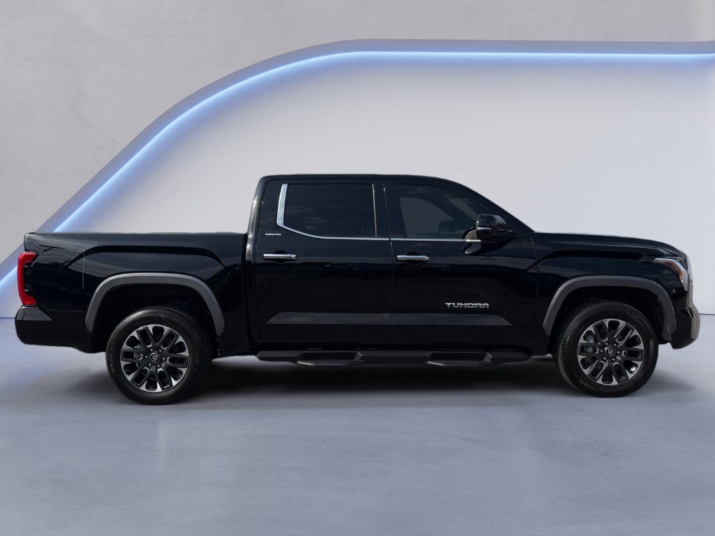 Used 2025 Midnight Black Metallic Toyota Limited image 2