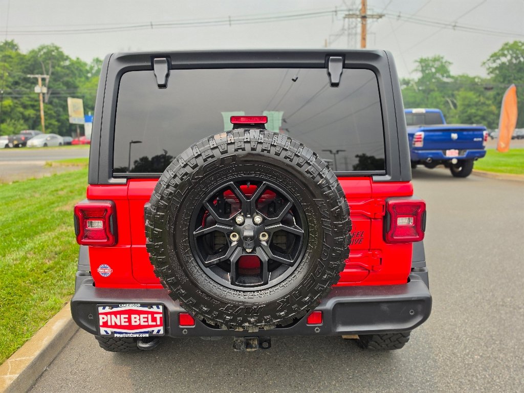 Used 2025 Firecracker Red Clear Coat Jeep Willys image 19