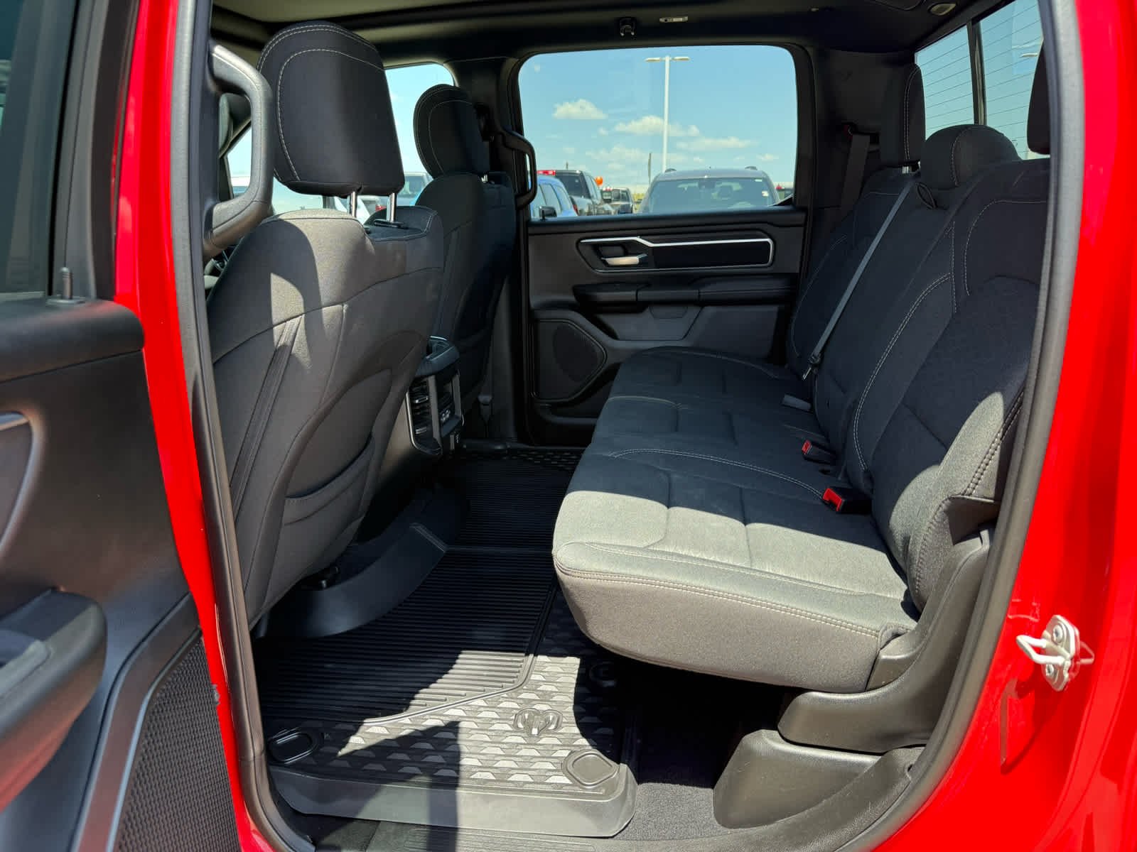 Used 2025 Flame Red Clearcoat Ram Lone Star image 13