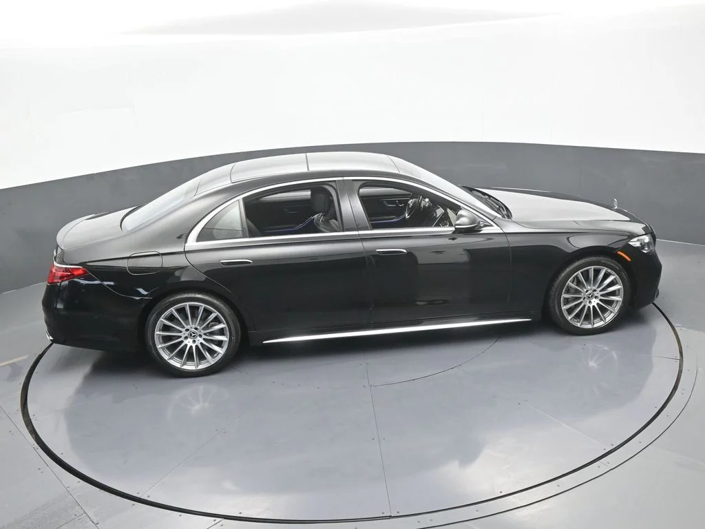 Used 2021 Obsidian Black/designo Diamon White Mercedes-Benz S 580 image 62