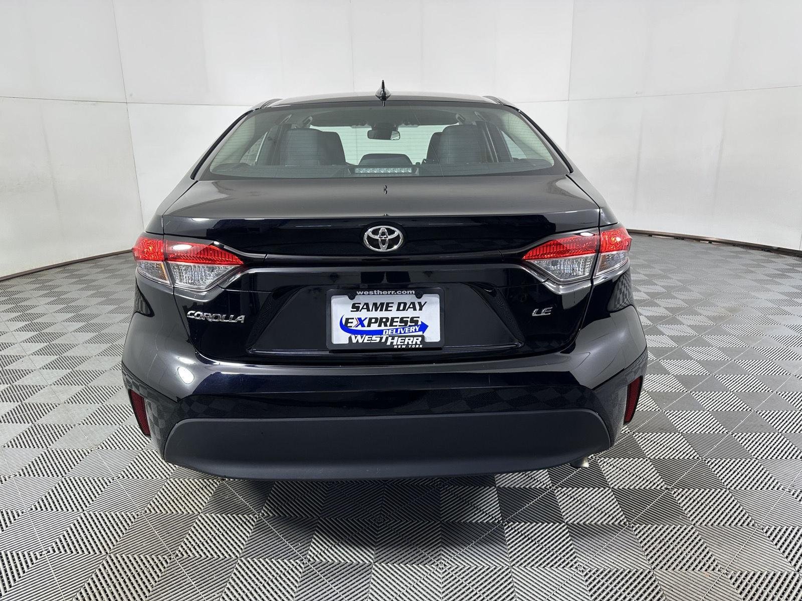 Certified Used 2024 Midnight Black Metallic Toyota LE image 23