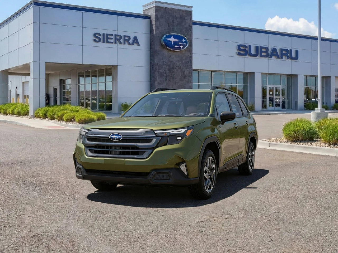 New 2026 AUTUMN GREEN METALLIC Subaru Premium Hybrid image 19