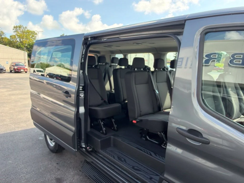 New 2026 Carbonized Gray Metallic Ford Passenger Van XL image 13