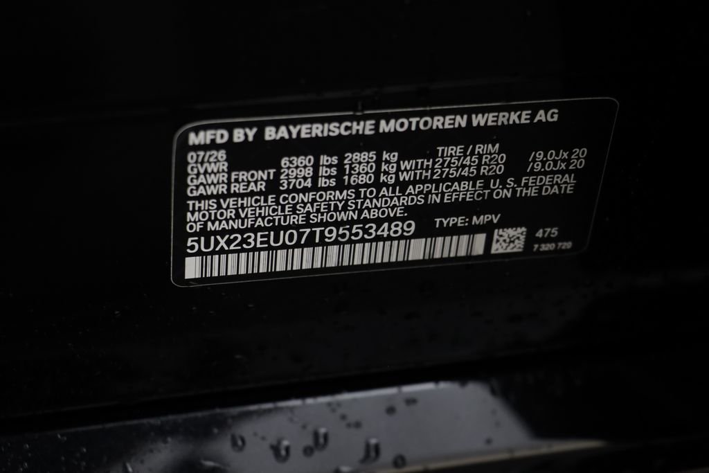 New 2026 Black Sapphire Metallic BMW xDrive40i image 26