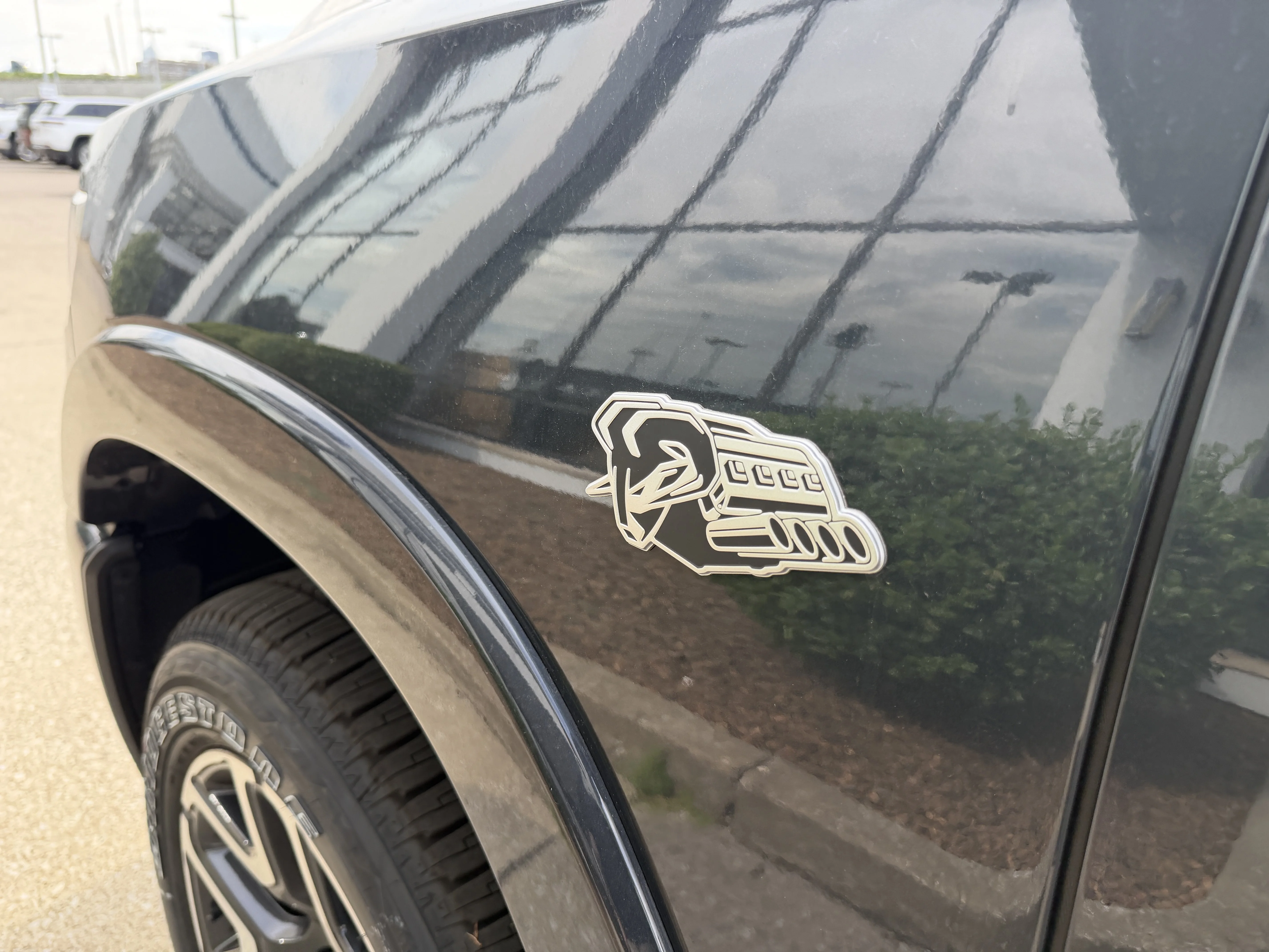 New 2026 Forged Blue Metallic Exterior Paint RAM Laramie image 14