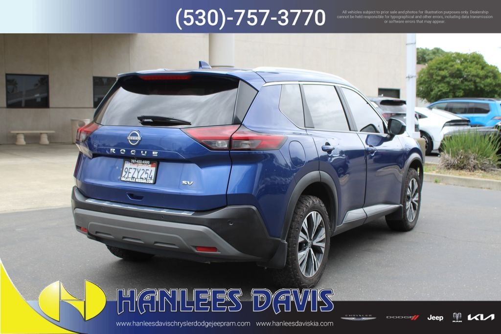Used 2023 Blue Nissan SV image 7