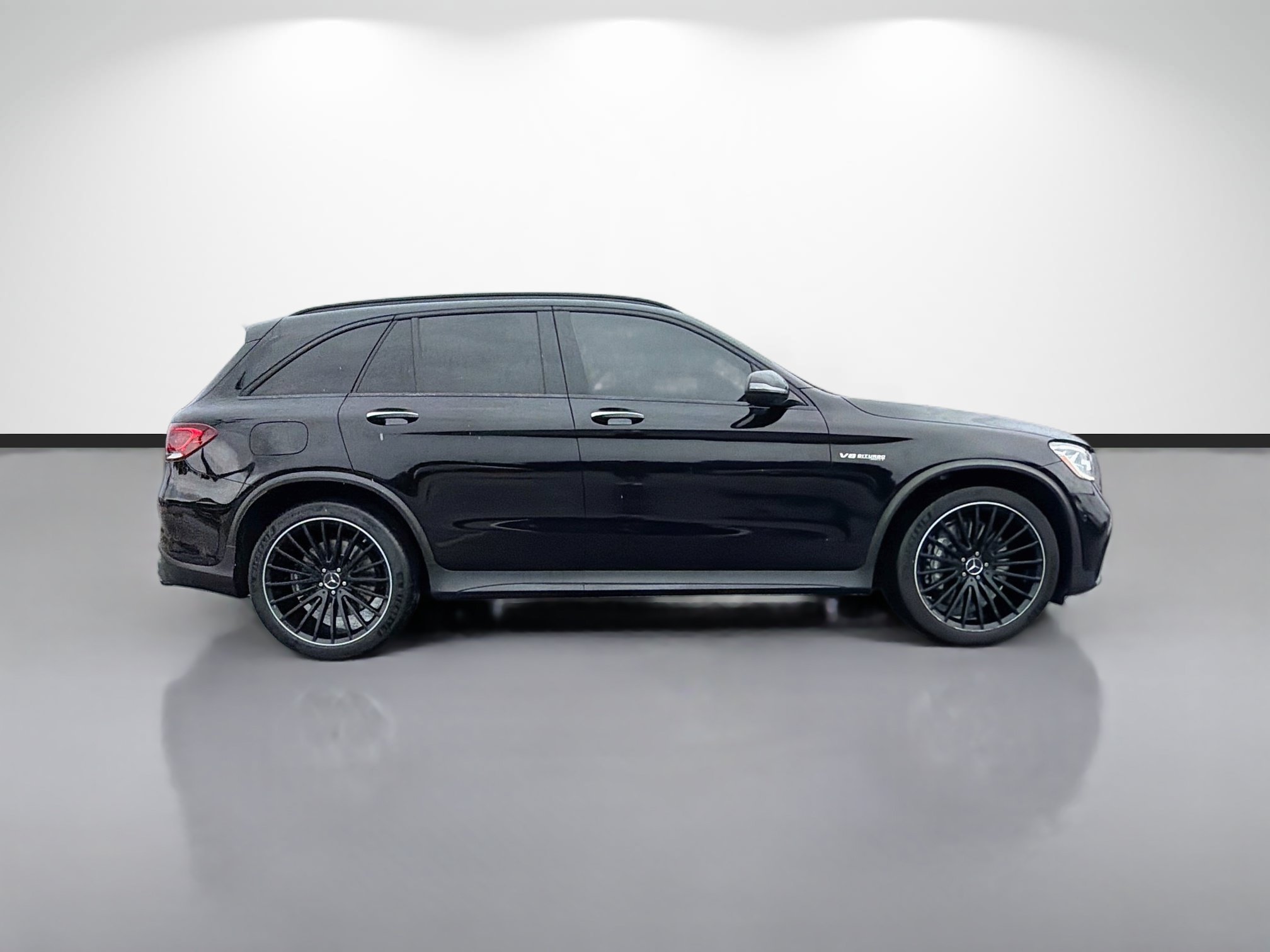 Used 2021 Black Mercedes-Benz AMG® GLC 63 image 2