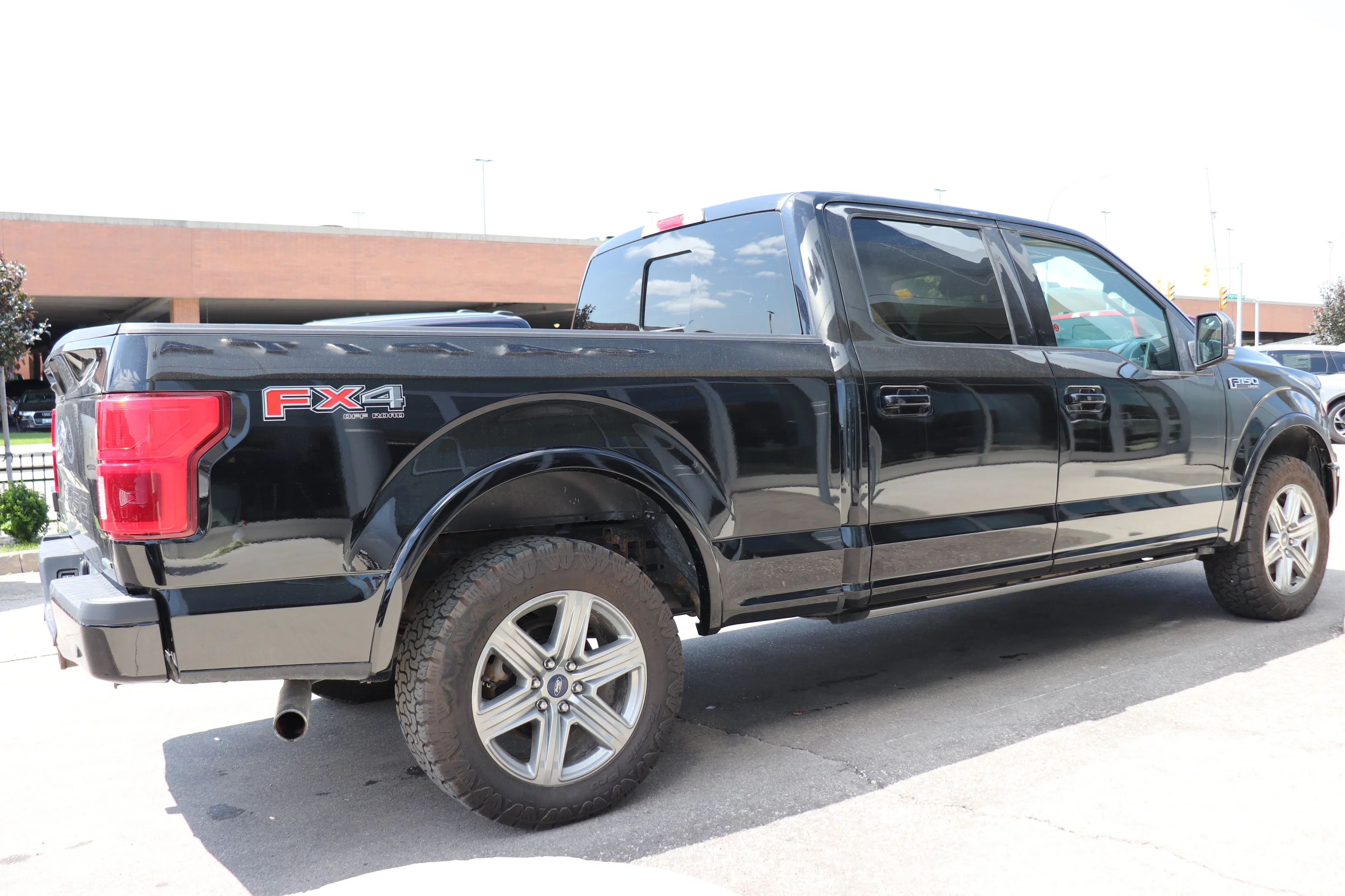 Certified Used 2019 Black Ford Lariat 4WD SuperCrew 5.5