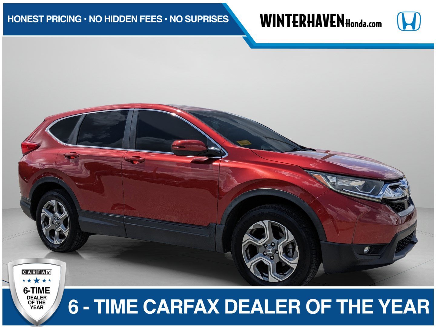 Used 2019 Molten Lava Pearl Honda EX-L image 1