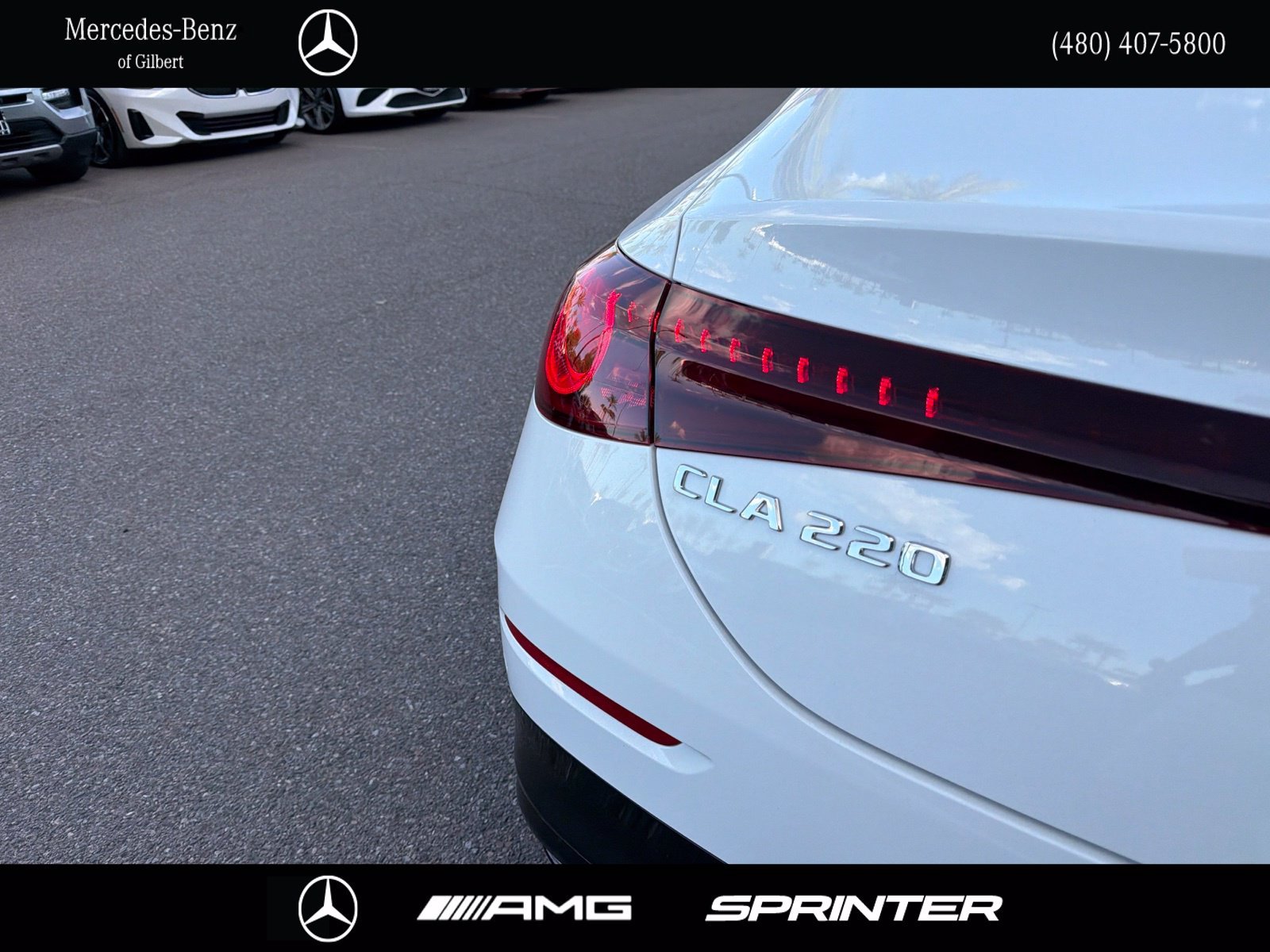 New 2027 Polar White Mercedes-Benz CLA 220 image 6