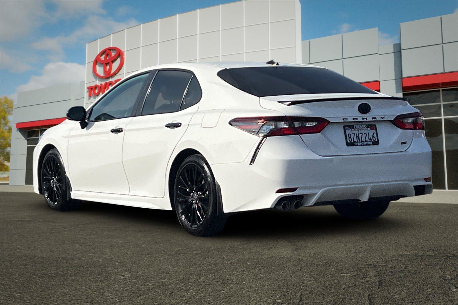 Certified Used 2022 White Toyota Hybrid SE image 5
