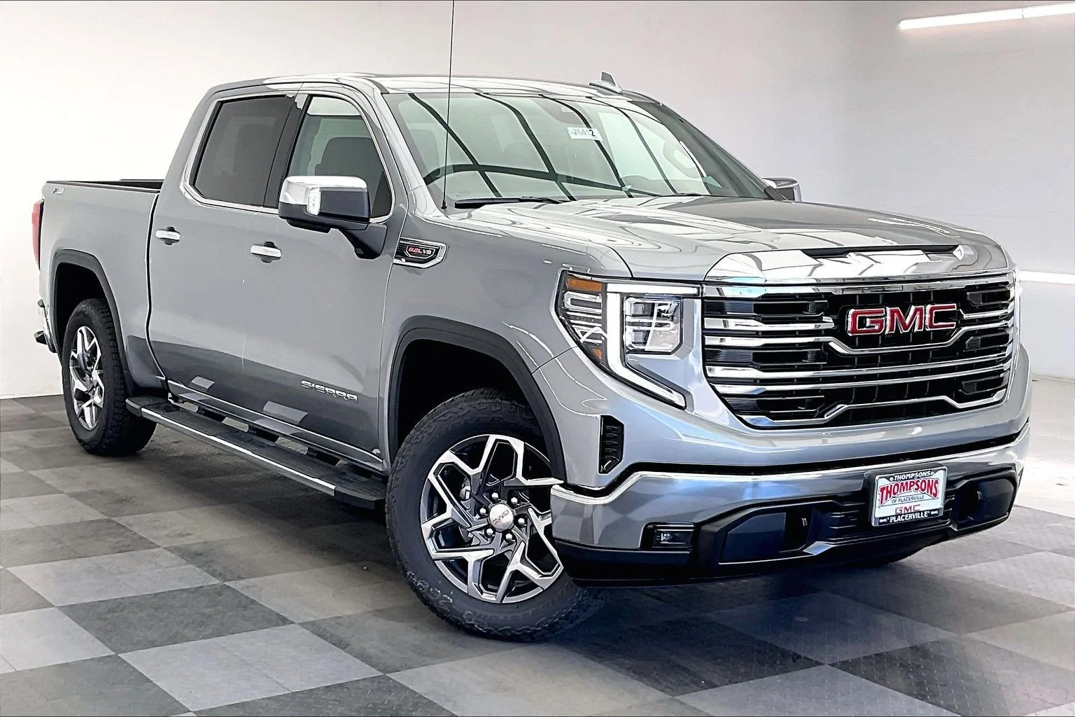 New 2026 Sterling Metallic GMC SLT image 1