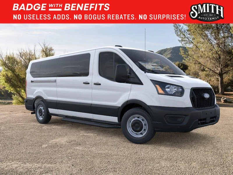 New 2026 Oxford White Ford Passenger Van XL image 8