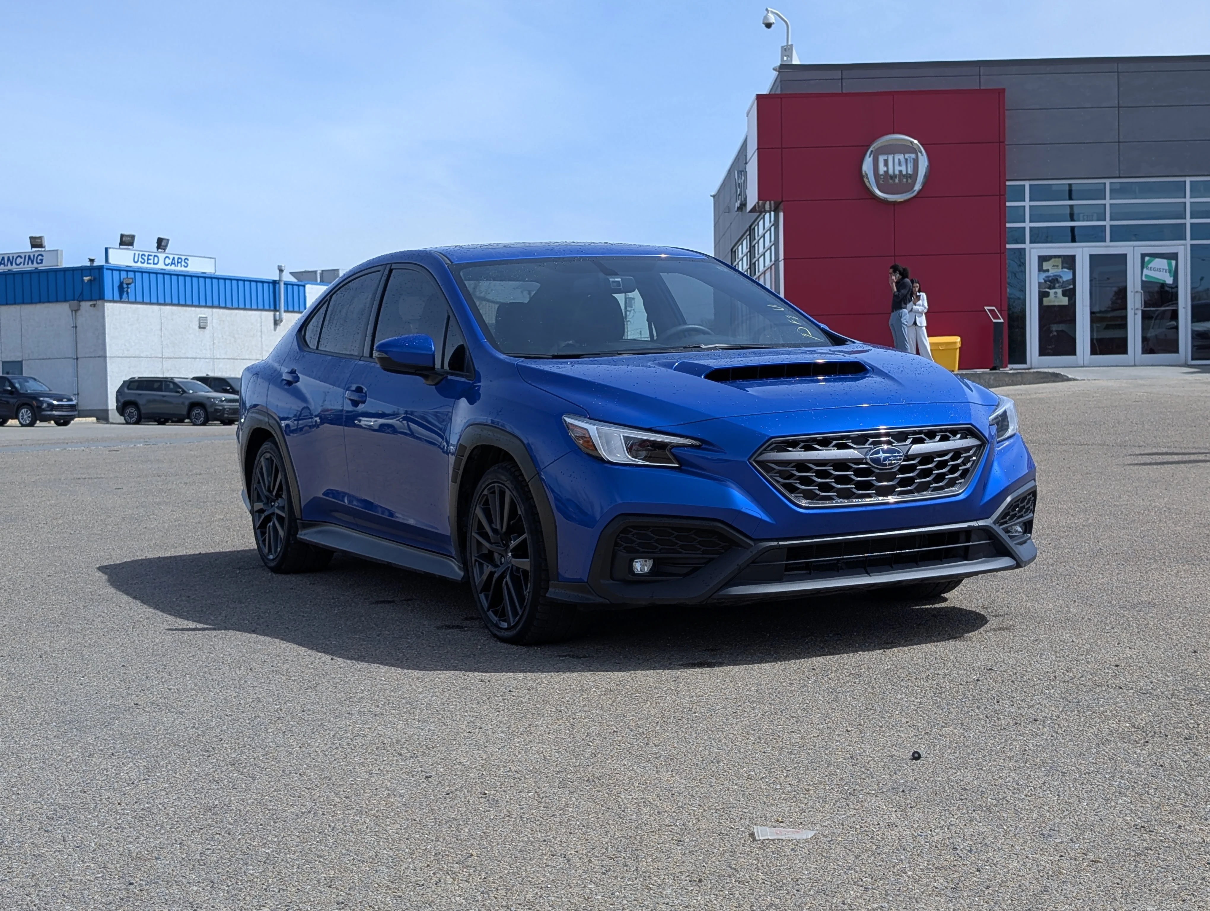 Used 2023 WR Blue Pearl Subaru Sport-tech image 9
