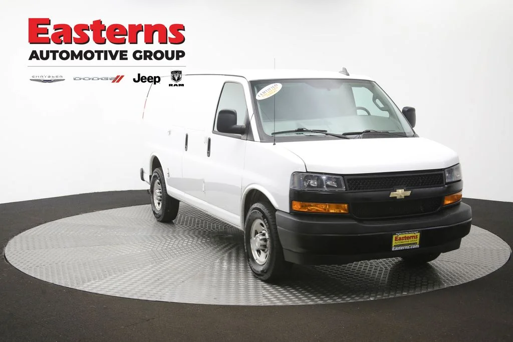 Used 2021 White Chevrolet Work Van image 46