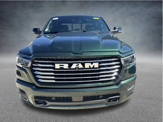New 2026 Serrano-Green Metallic Exterior Paint RAM Laramie image 2