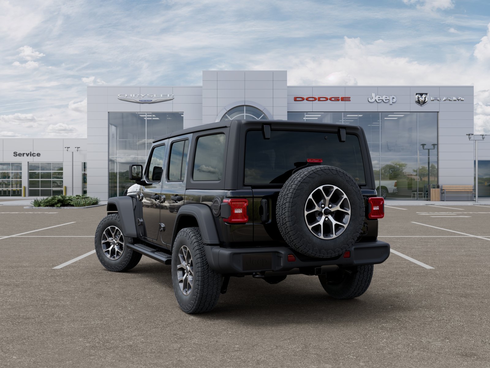 New 2025 Black Clearcoat Jeep Sport S image 29