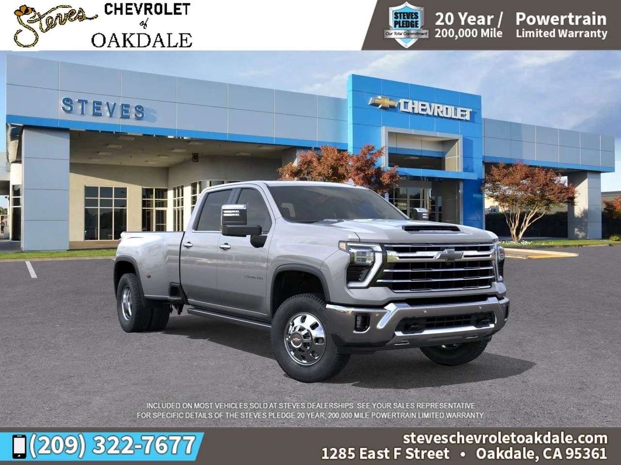 New 2026 Sterling Gray Metallic Chevrolet LTZ DRW image 1