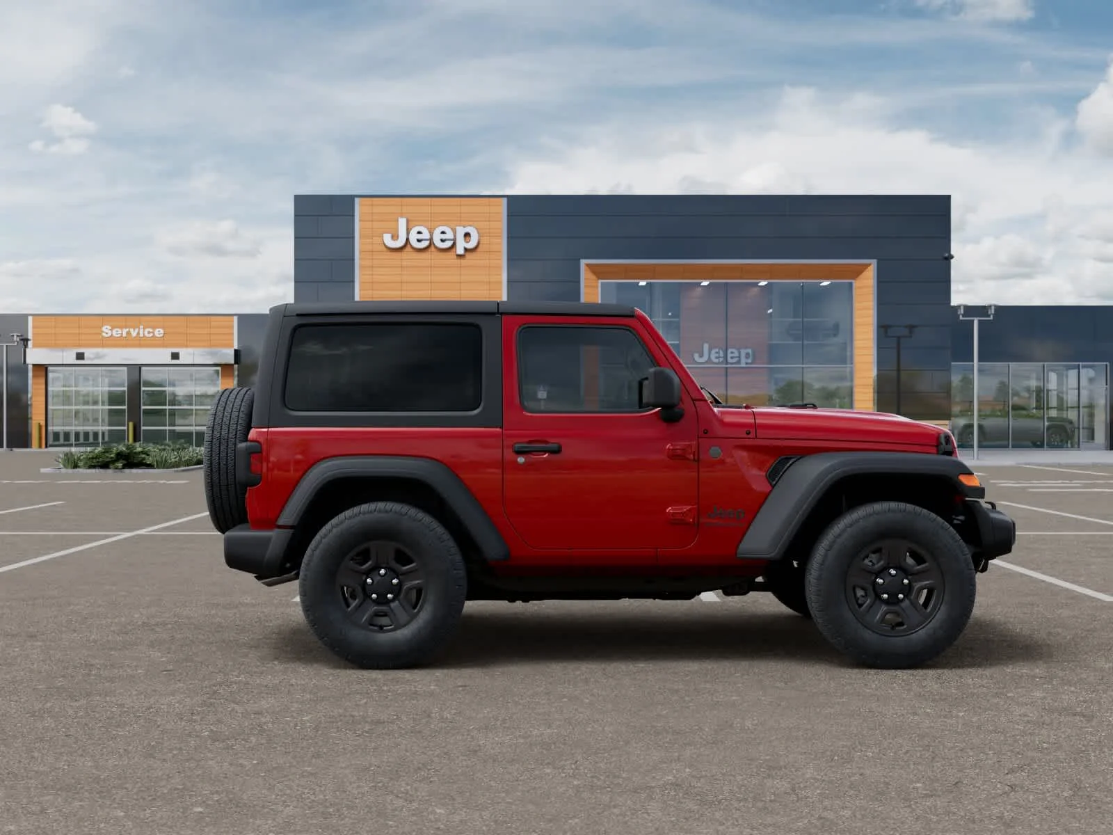 New 2026 Firecracker Red Clearcoat Jeep Sport image 21