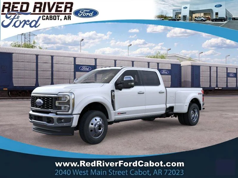 New 2026 Star White Metallic Tri-Coat Ford F-450® Lariat® image 1