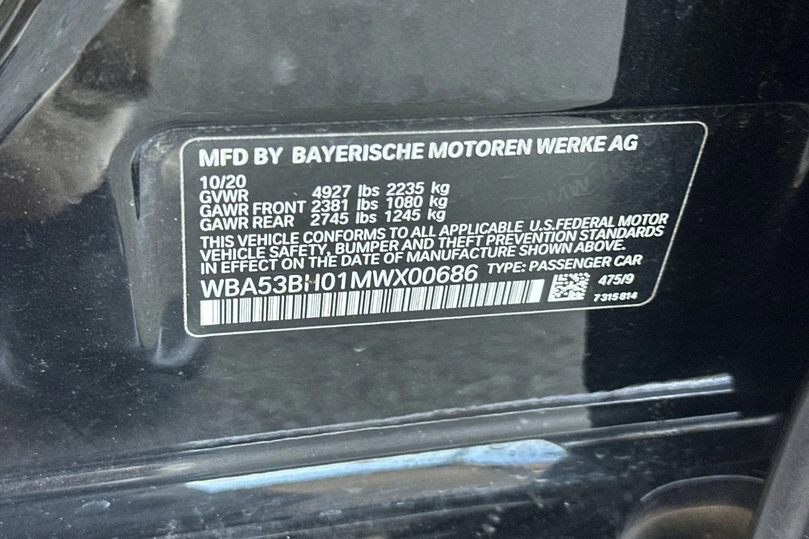 Used 2021 Black BMW 530i image 29