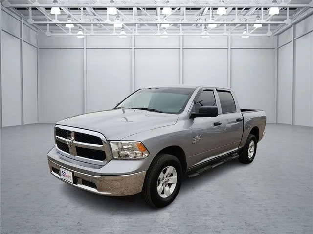 Used 2022 Billet Silver Metallic Clearcoat RAM SLT 4x4 Crew Cab 5.6 ft. box 140 in. WB image 1