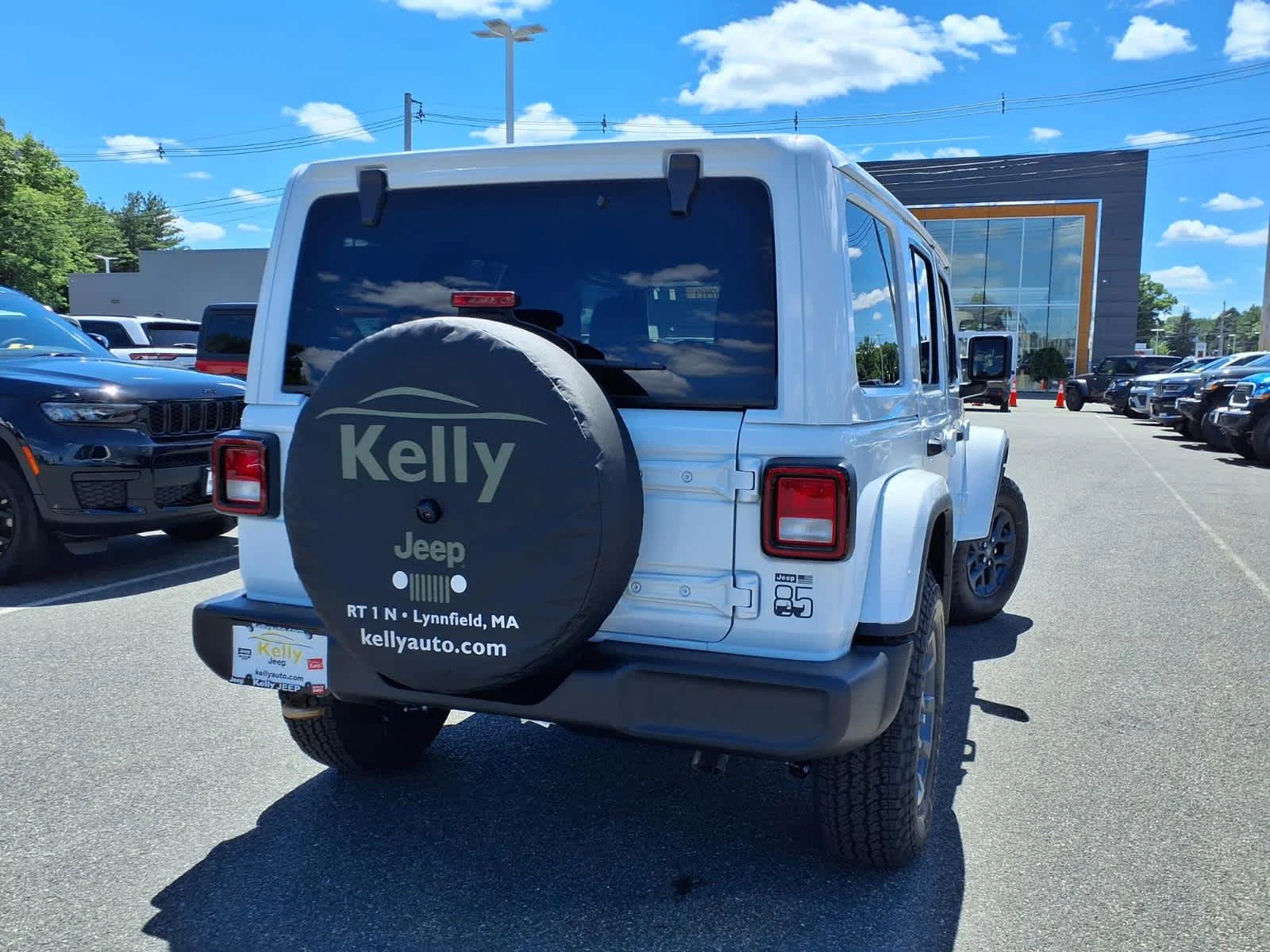 New 2026 Bright White Clearcoat Jeep 85th Anniversary image 8