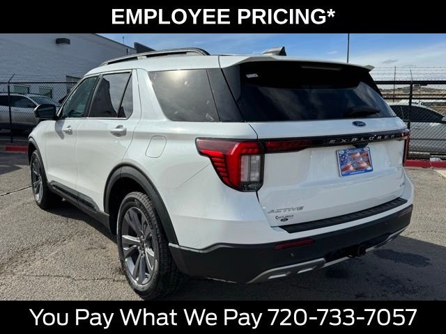 New 2026 Star White Metallic Tri-Coat Ford Active image 3