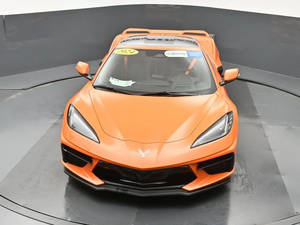 Used 2024 Orange Chevrolet Stingray image 25