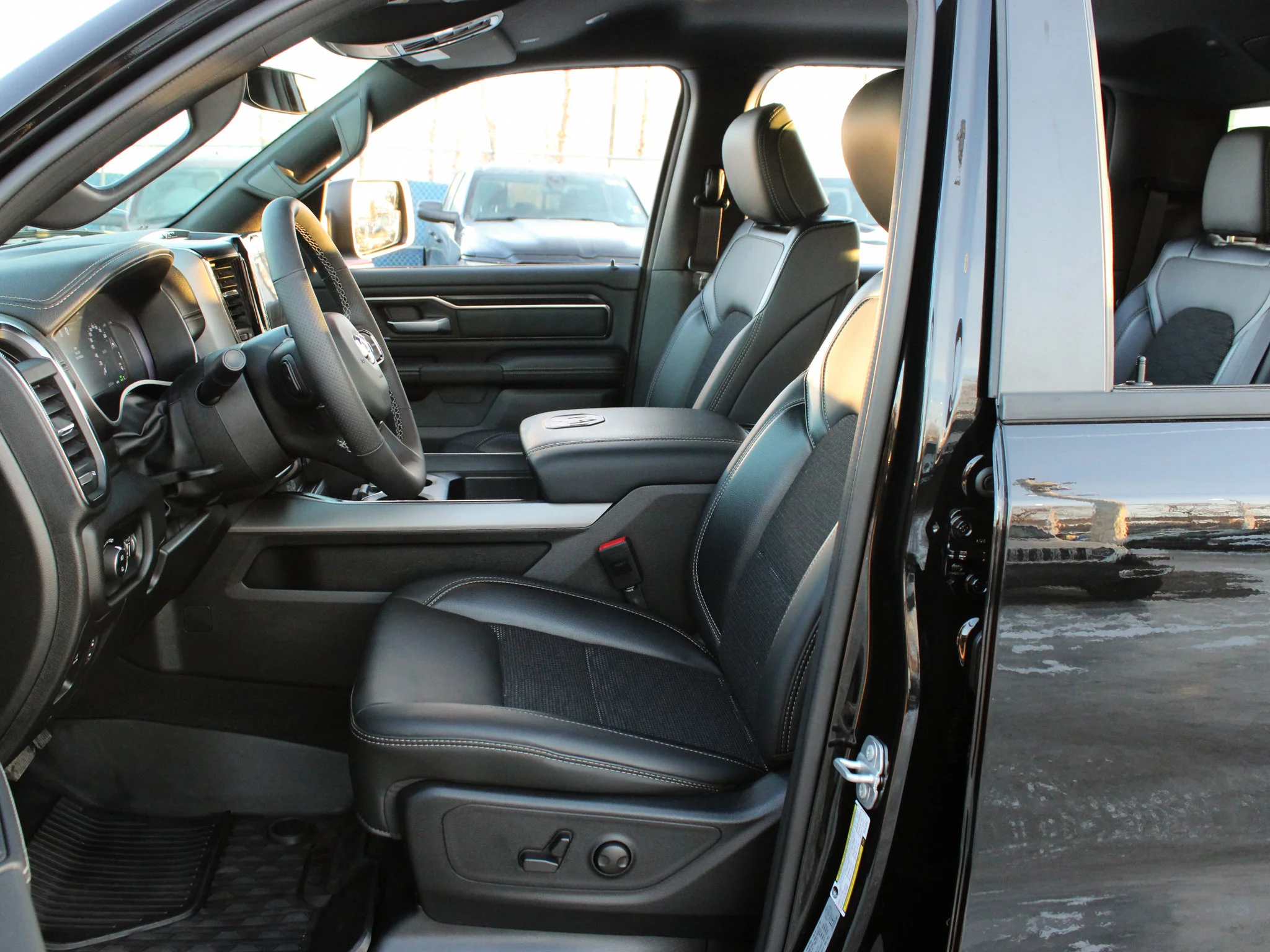 Certified Used 2025 Black RAM Sport * No Accidents | Heated Seats | 360 View Camera | Navigation | One Owner | Twin-Turbo | Alpine image 3