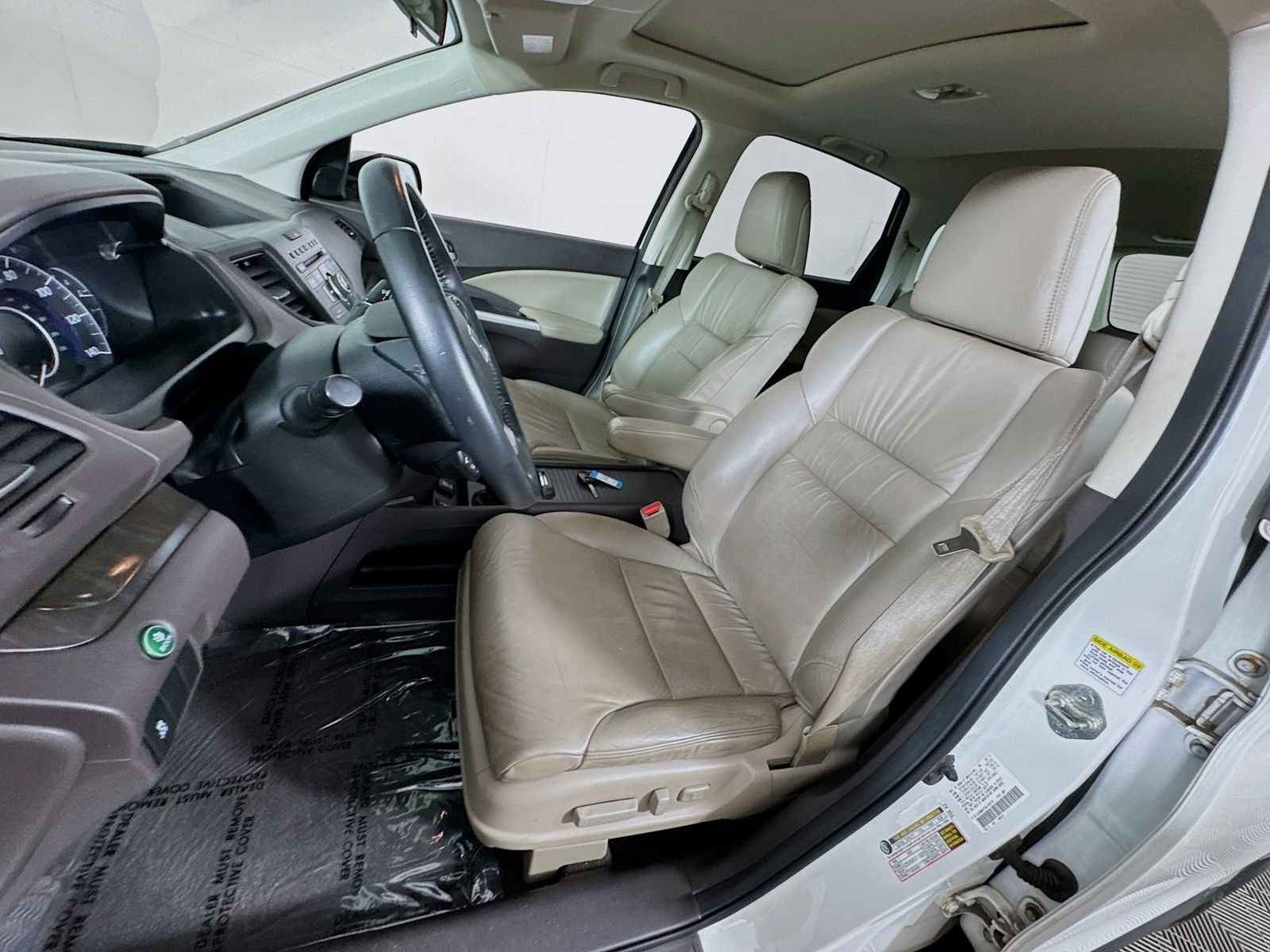 Used 2013 White Diamond Pearl Honda EX-L image 12