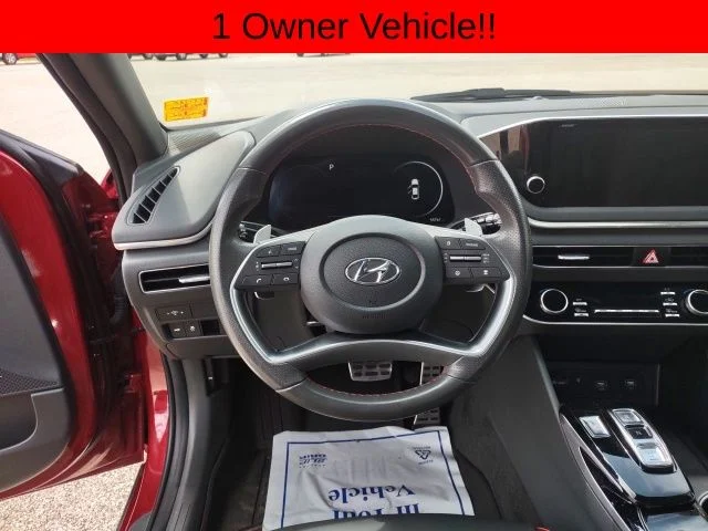 Certified Used 2023 Red Hyundai SEL Plus image 12