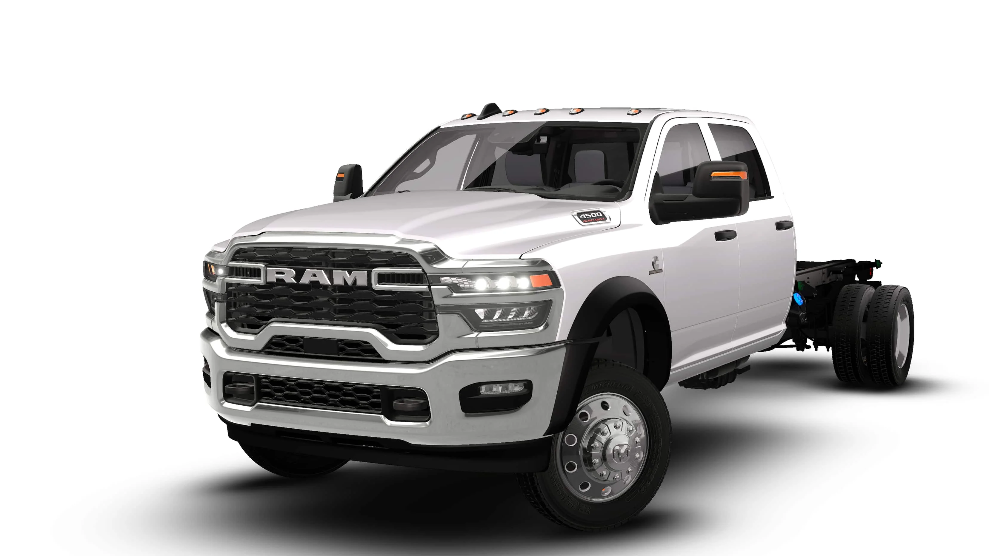 New 2026 Bright White Clear-Coat Exterior Paint RAM  image 13
