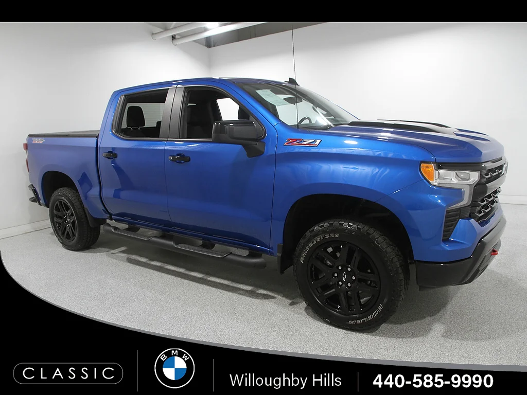 Used 2023 Glacier Blue Metallic Chevrolet LT Trail Boss image 1