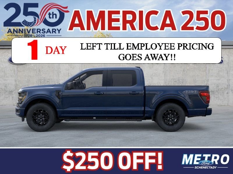 New 2026 Antimatter Blue Metallic Ford XLT image 4